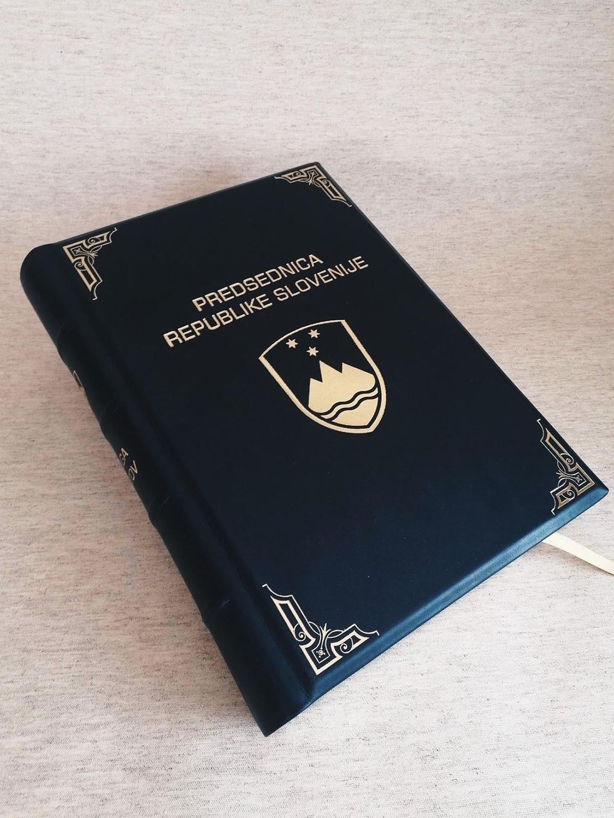 Knjiga gostov, Predsednica republike Slovenije